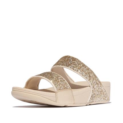 Klapki damskie FitFlop Lulu Multi-Tonal Glitter