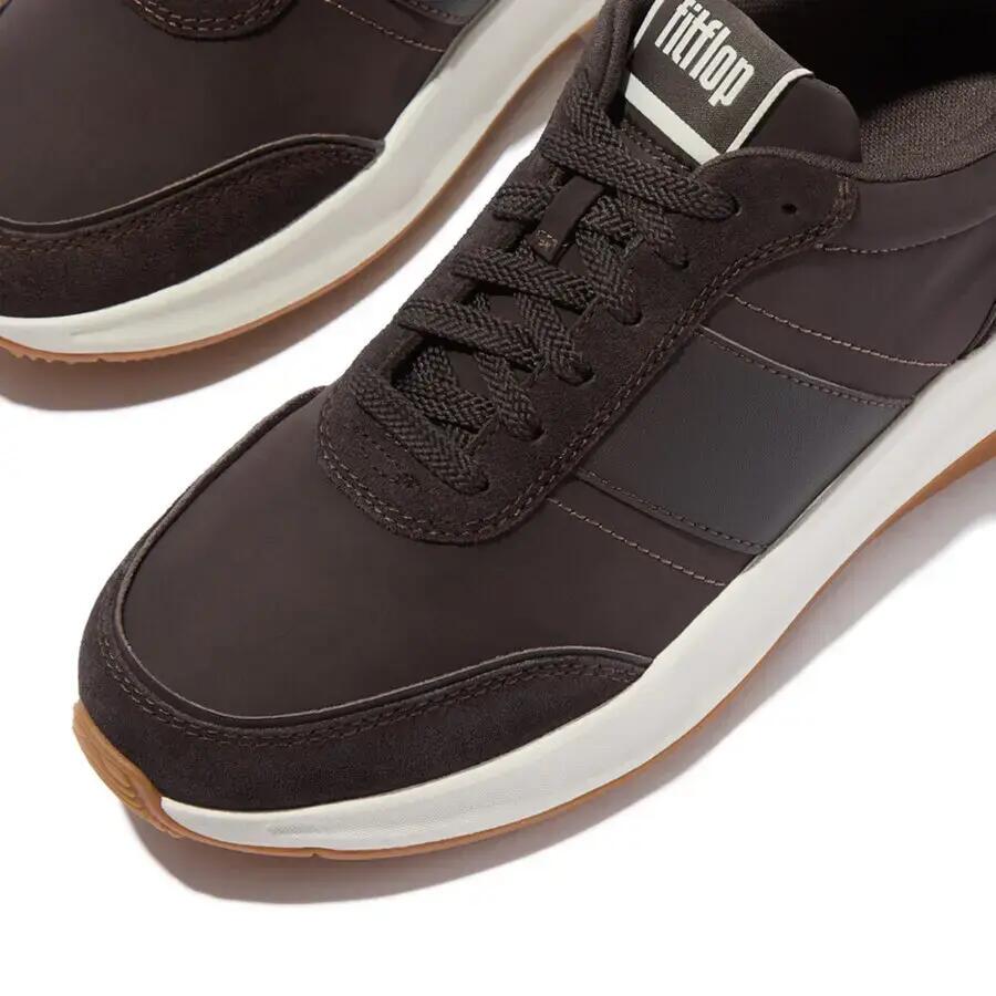 Sneakers da donna in nylon e pelle scamosciata FitFlop F-Mode Flow 3/7