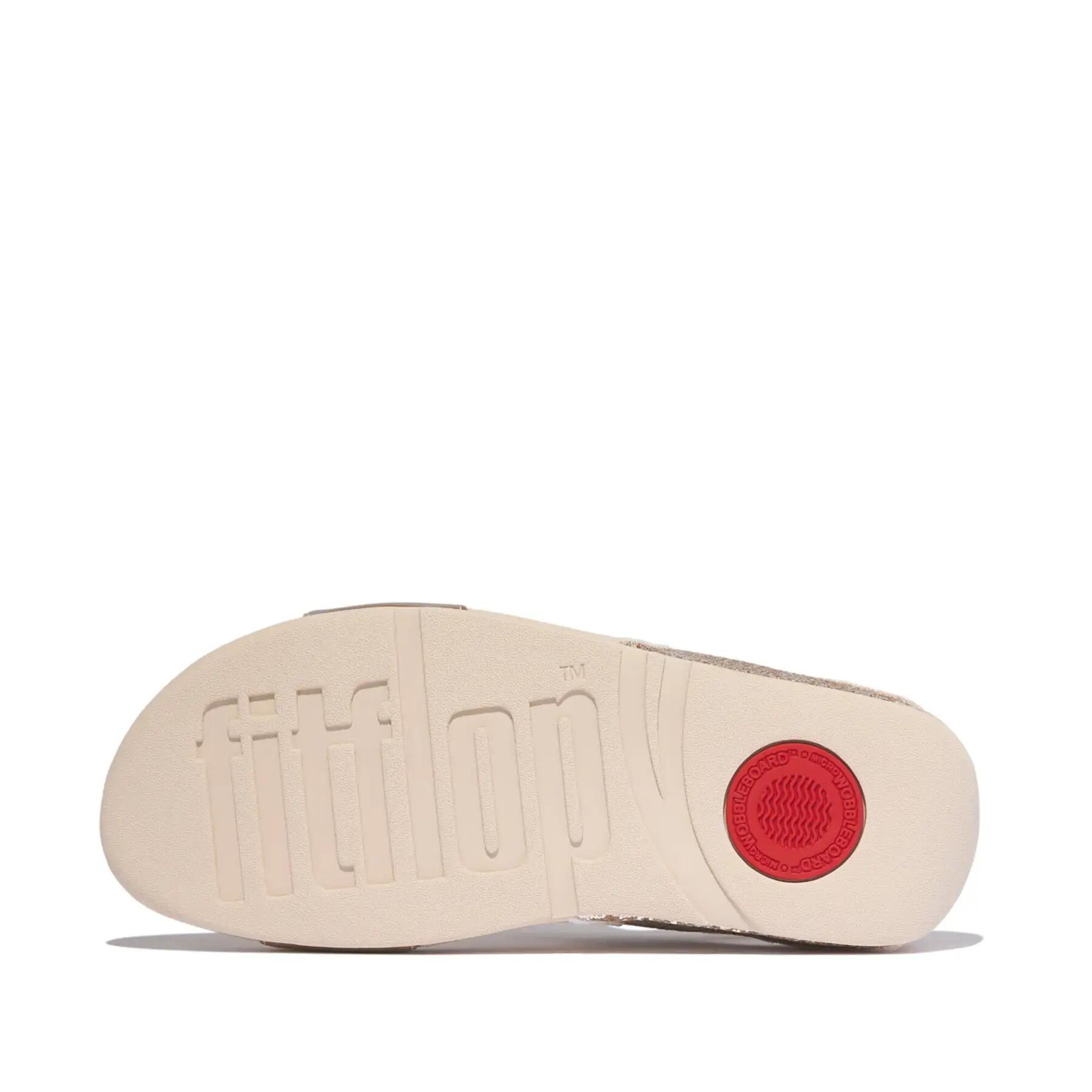 Pantoletten für Damen FitFlop Lulu Multi-Tonal Glitter 4/7
