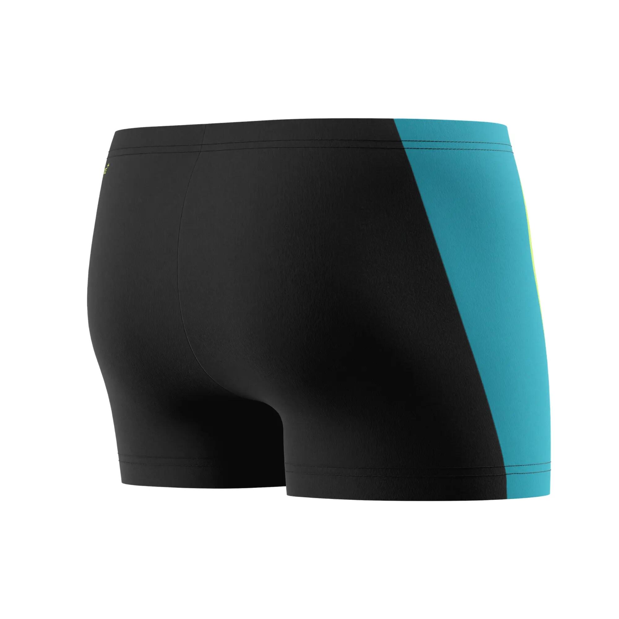Costume Da Bagno A Pantaloncino Uomo Speedo Hyperbloom Splice Nero Turchese 4/5