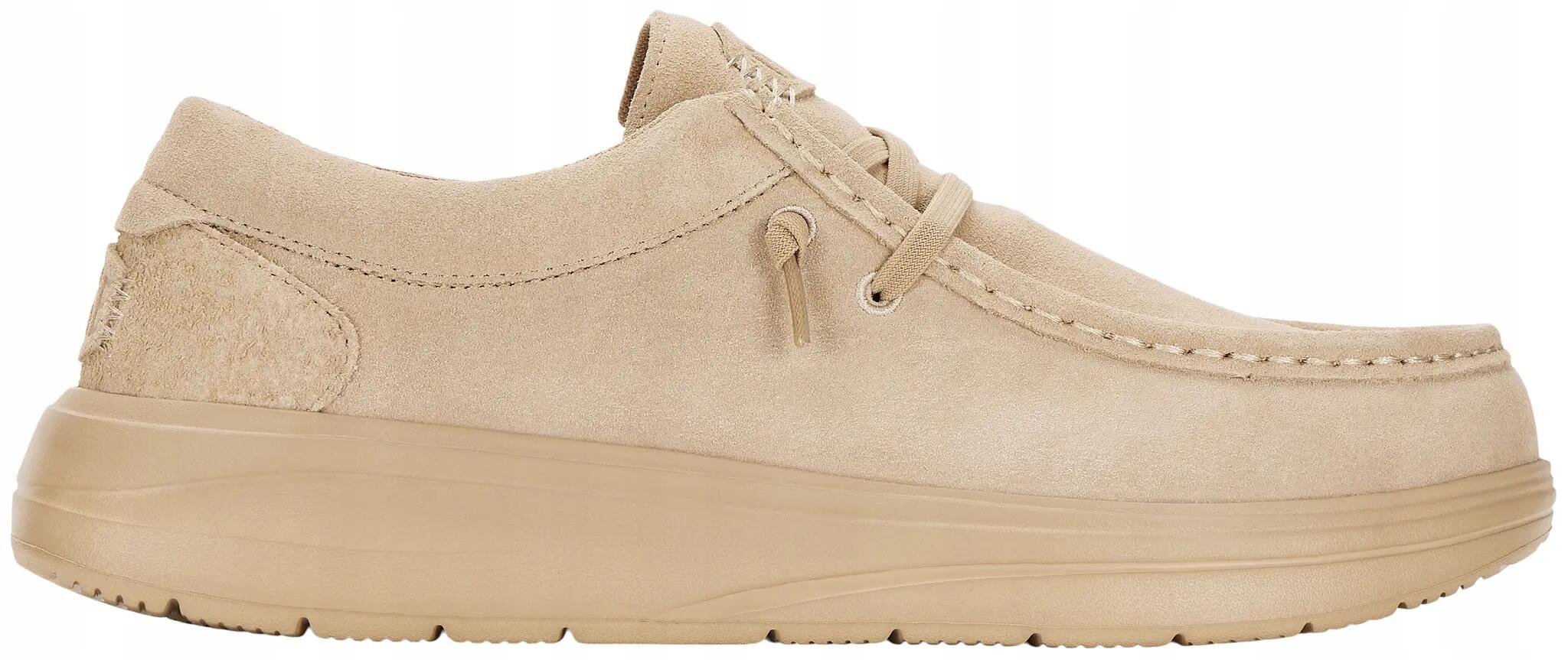HeyDude Damskie Lekkie Buty Mokasyny Wsuwane Zamszowe Wendy Comf Suede 40 2/4