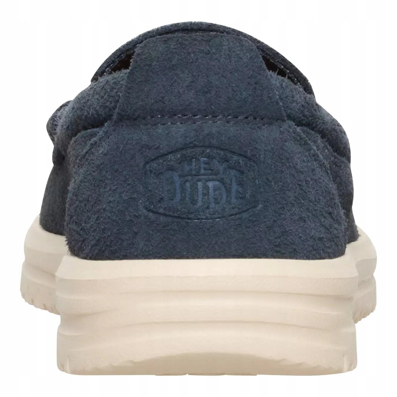 HeyDude Męskie Buty Mokasyny Wsuwane Zamszowe NXT Loafer40 4/4
