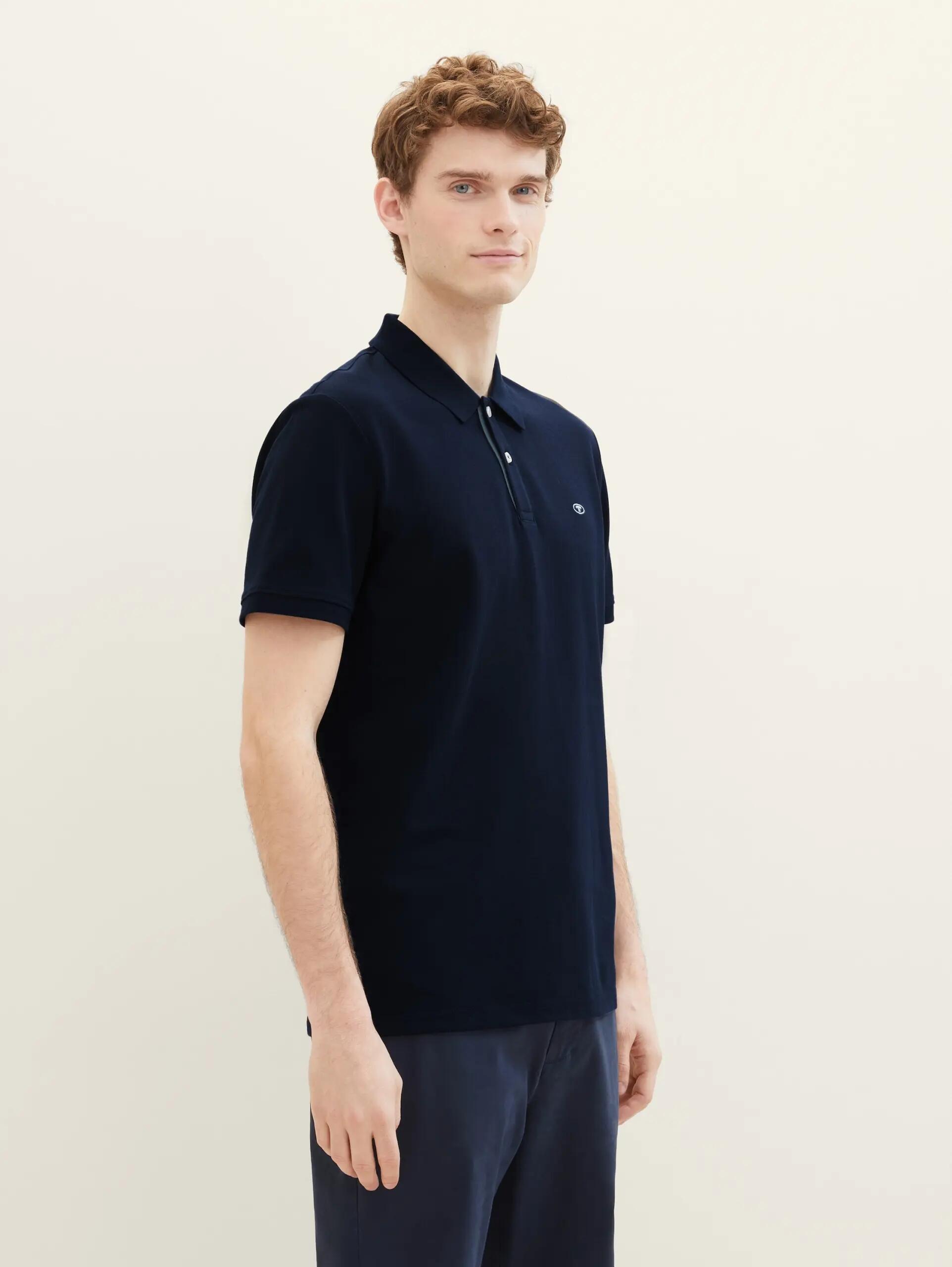 Polo en piqué de coton Tom Tailor 2/10