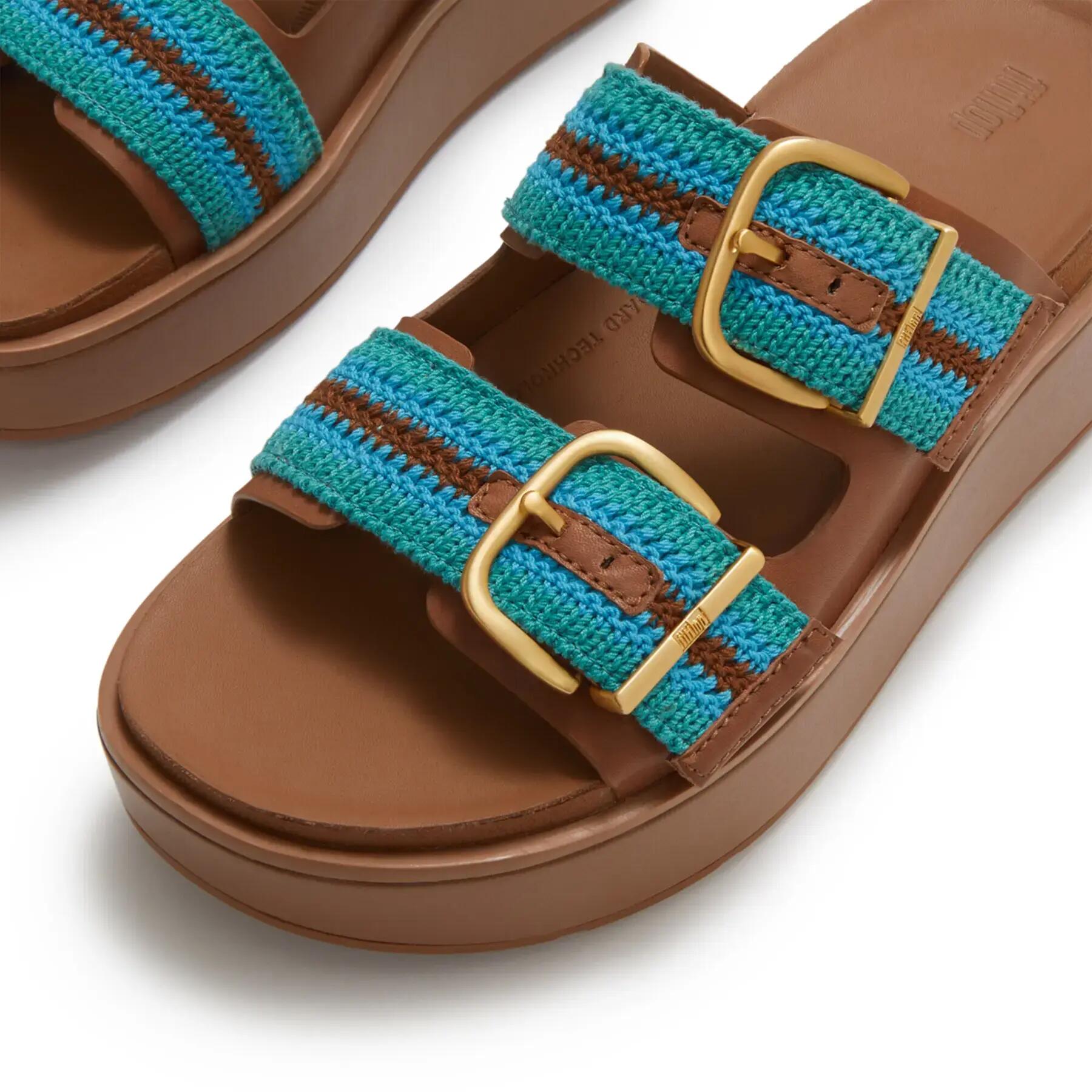 Gen-FF Max Buckle Stripe-Webbing Two-Bar Slides 5/7