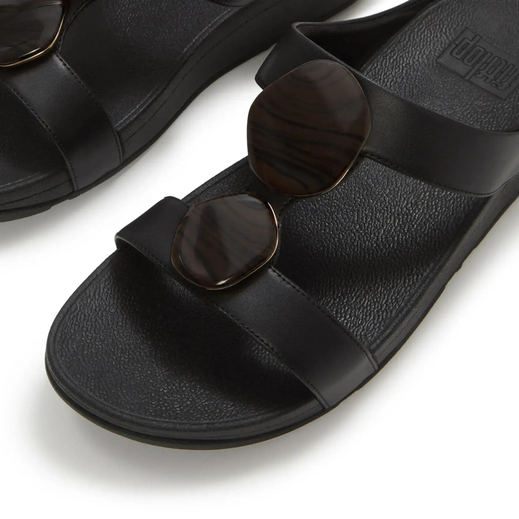 Ciabattine da donna FitFlop Fino Marbled-Stone H-Bar 4/7
