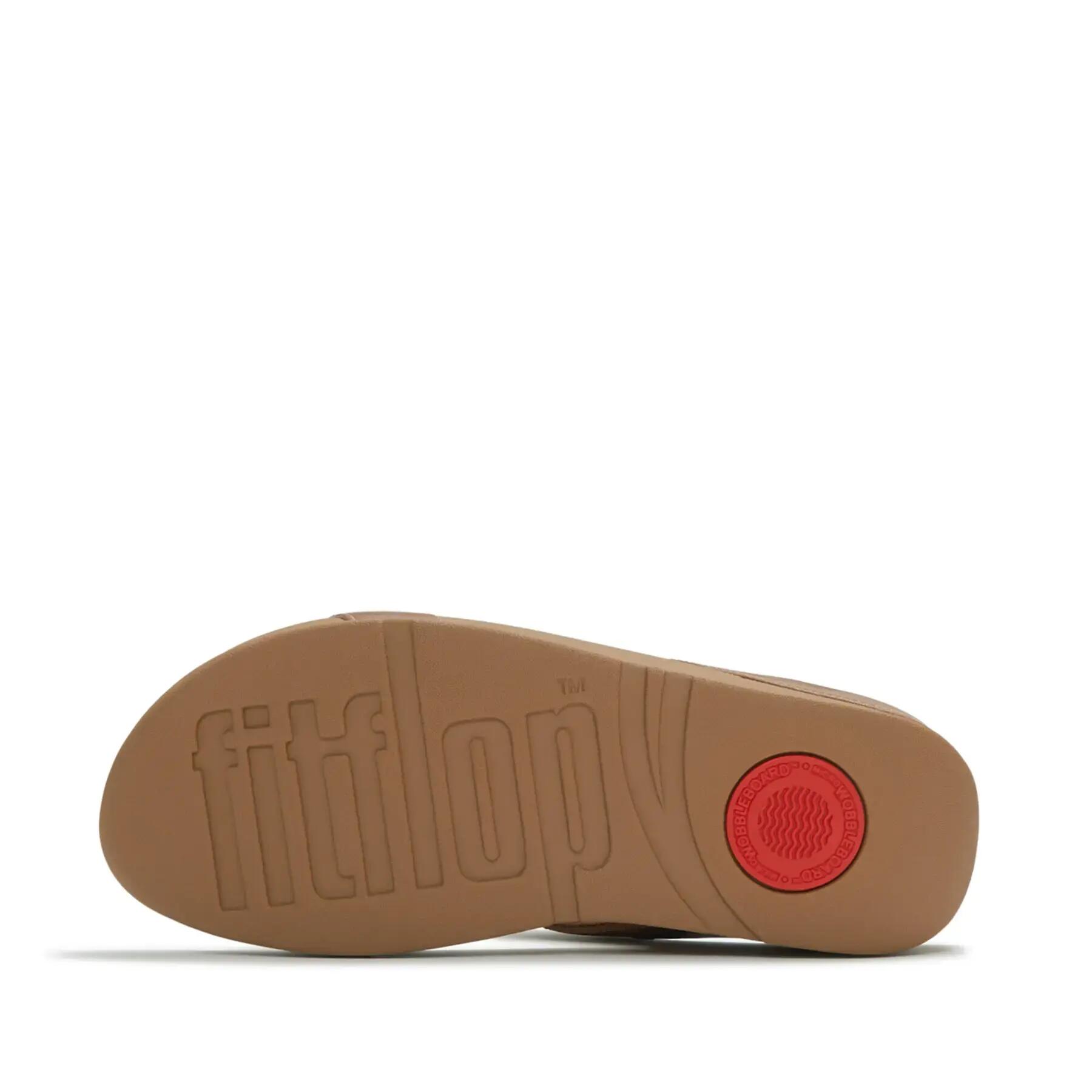 Ciabattine da donna FitFlop Fino Marbled-Stone H-Bar 4/7