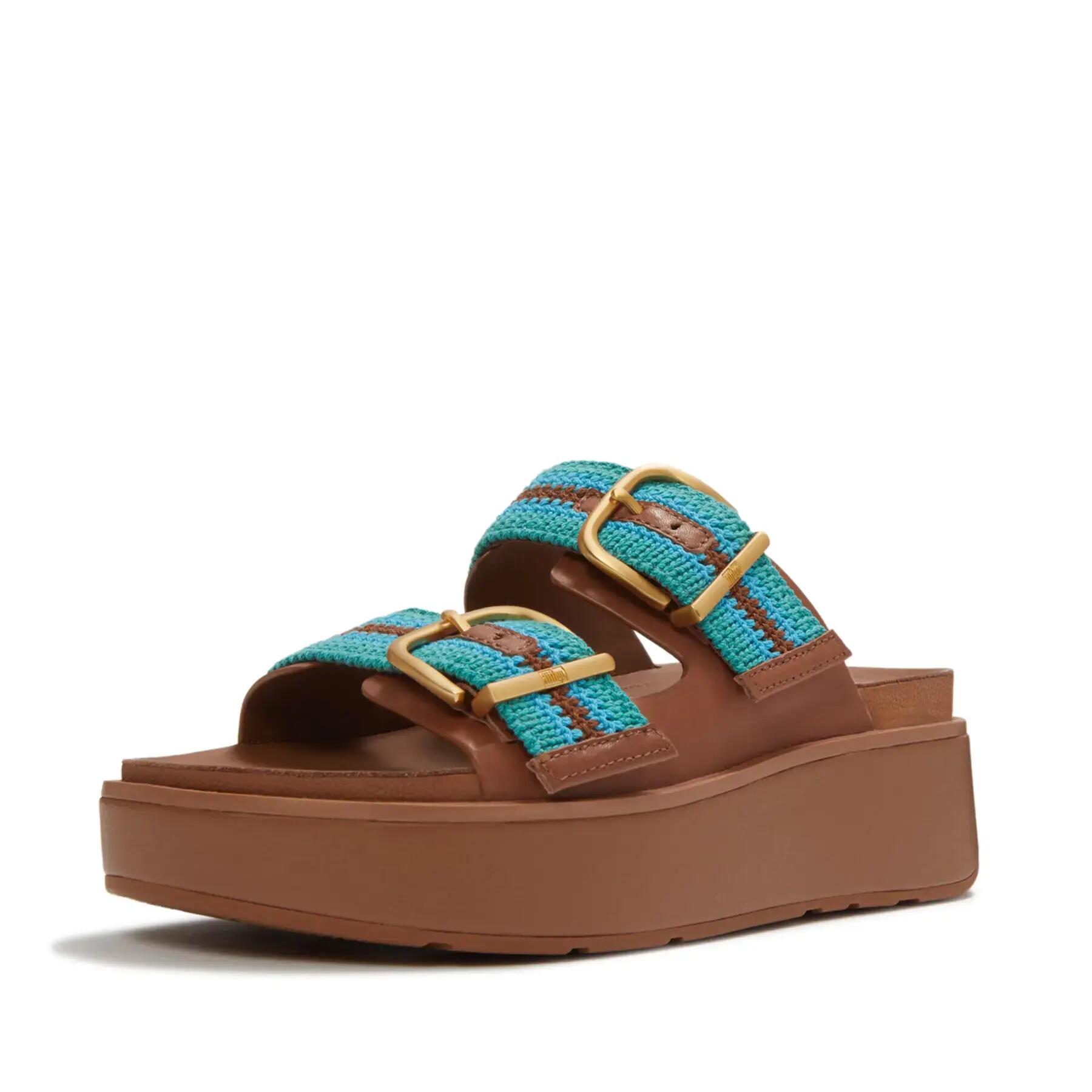Gen-FF Max Buckle Stripe-Webbing Two-Bar Slides 2/7