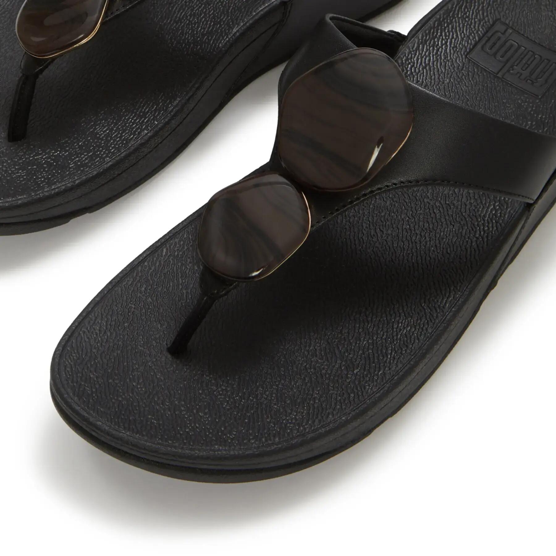 Tongs femme FitFlop Lulu Marbled-Stone 5/7
