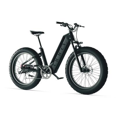 Elektrische fiets aura lage instap brede banden 52v 15ah accu 95nm 96km