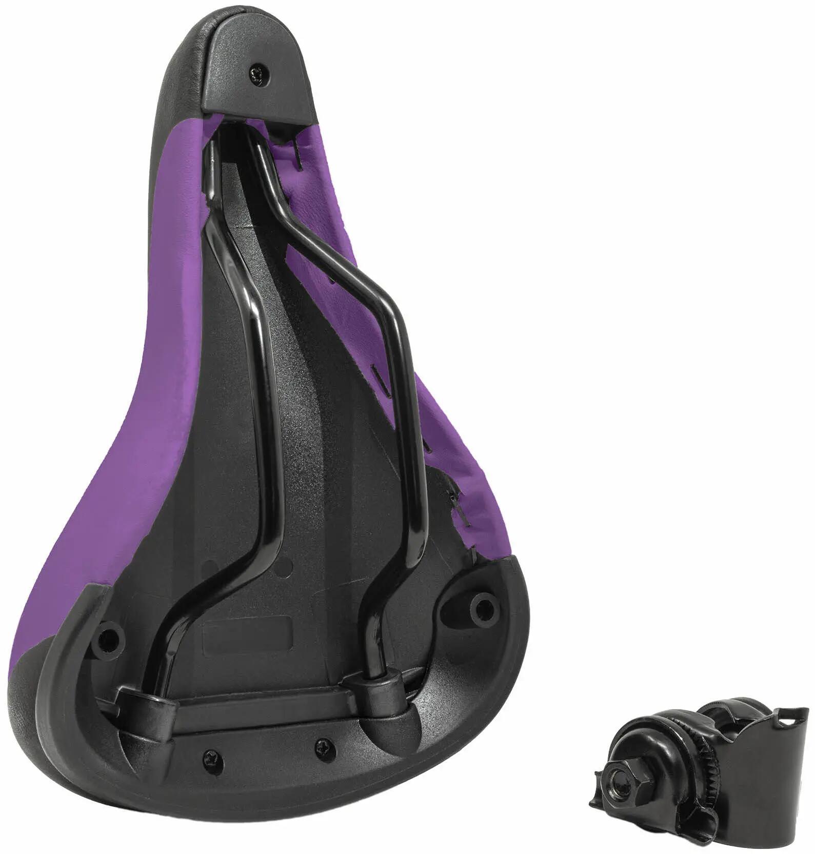 Sillín para bicicleta infantil 12/14/16/18 pulgadas 215x150 mm Violeta 4/6