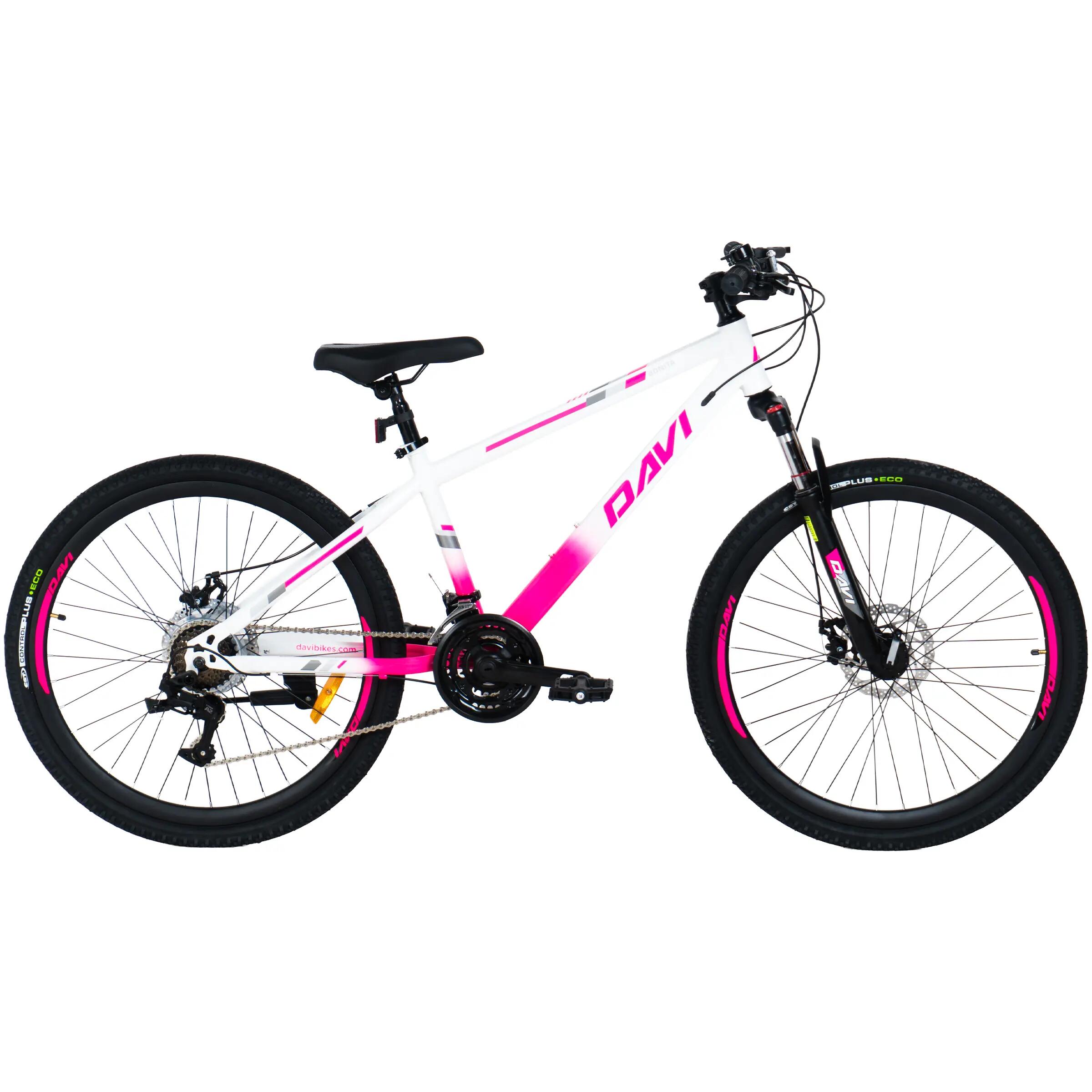 Bicicleta MTB 24" 9-12 años Davi Marita acero 11" 21 velocidades 2/10