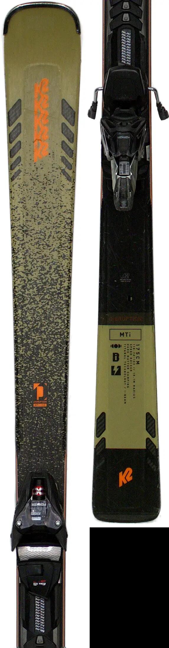 2ND LIFE - Lyže K2 Disruption MTi 2023 175cm 3/5