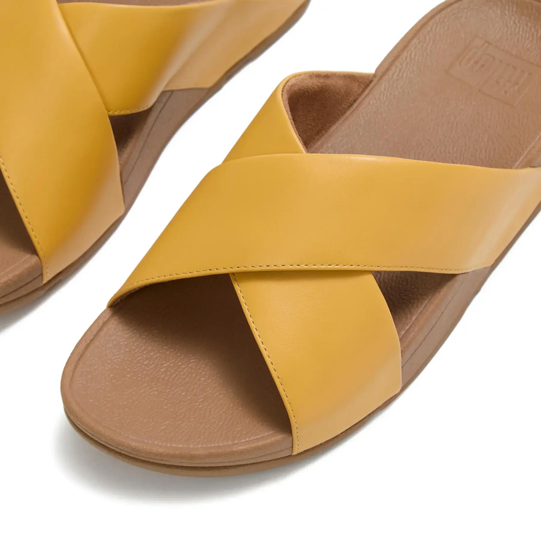 Pantoletten für Damen FitFlop Lulu Cross 5/7
