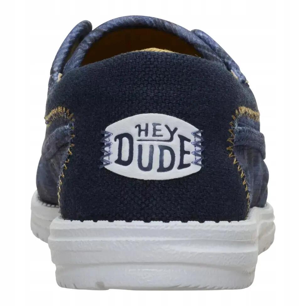 HeyDude Męskie Mokasyny Wally Washed Palm 5/6