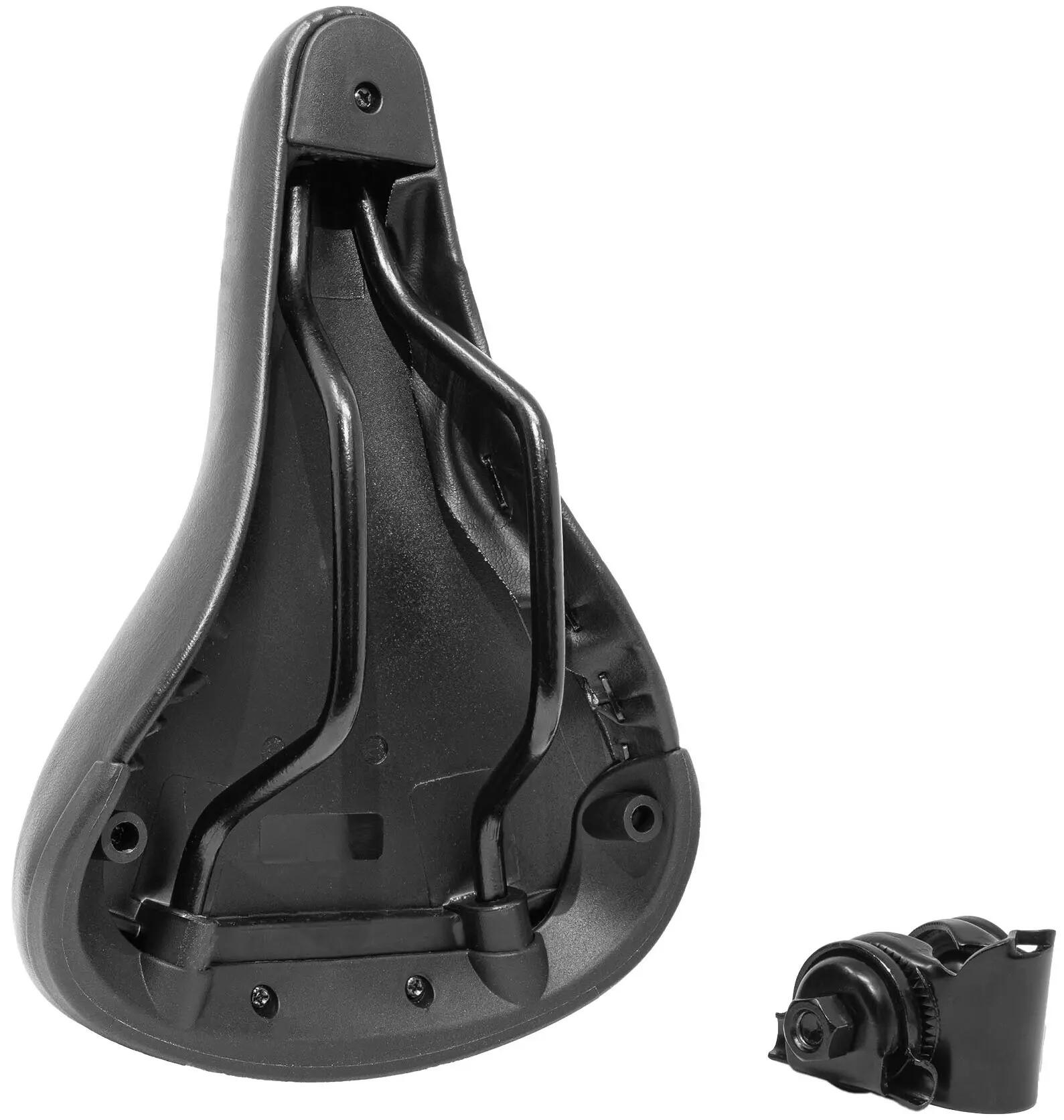 Selle vélo enfant 12/14/16/18 pouces 215x150 mm Ø22,2 mm Noire 4/6