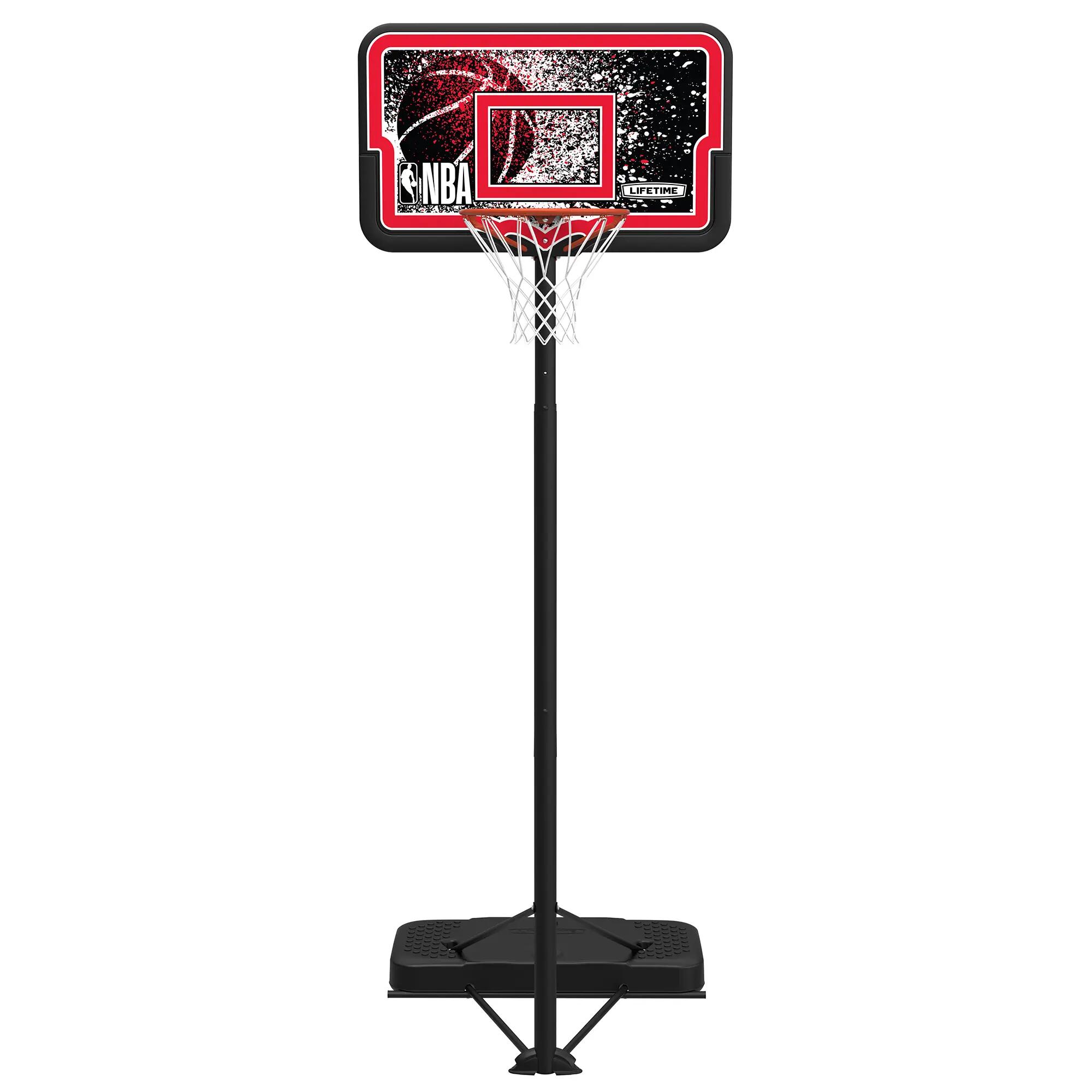 Panier de basket sur pied Lifetime NBA Streamline Impact - panneau 110 x 70 cm, 6/9