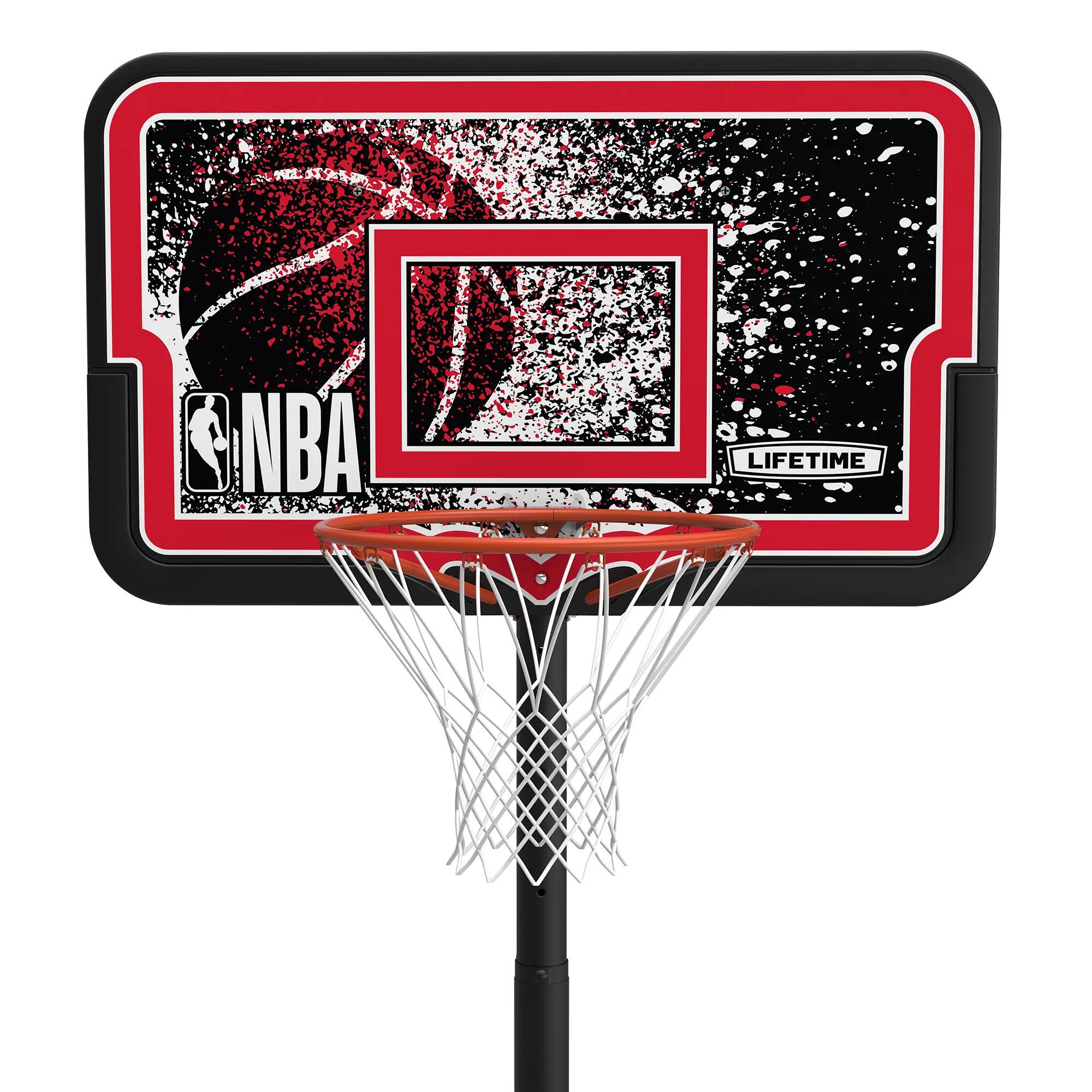 Panier de basket sur pied Lifetime NBA Streamline Impact - panneau 110 x 70 cm, 7/9