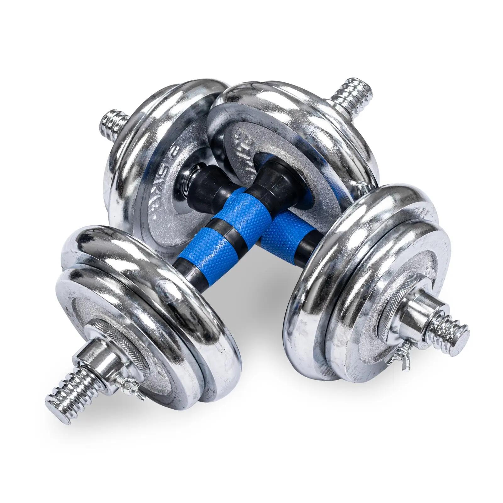 Halterset - Gewichtstraining - Unisex - Climaqx - 20/30 kg 4/4
