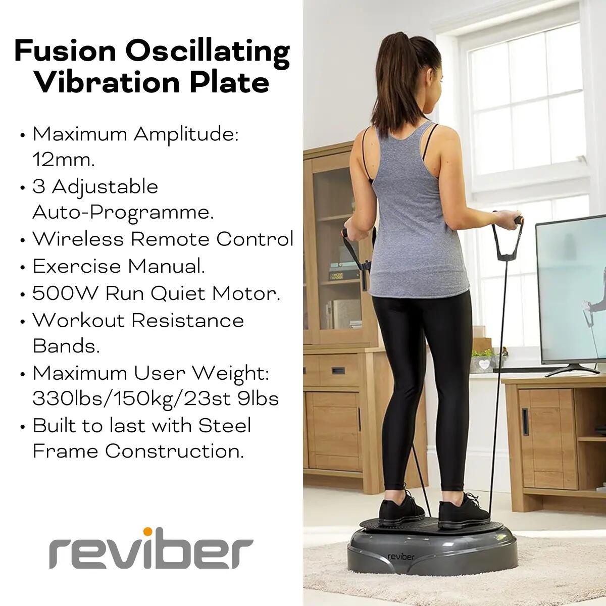 Reviber Fusion Oscillating Vibration Plate 11/12