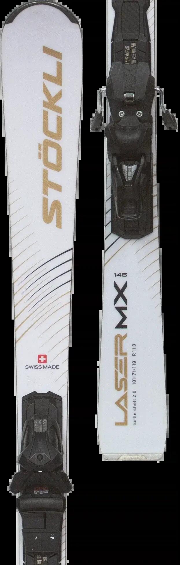 Használt síléc kötéssel - Stockli Laser MX 2025 146cm 3/5