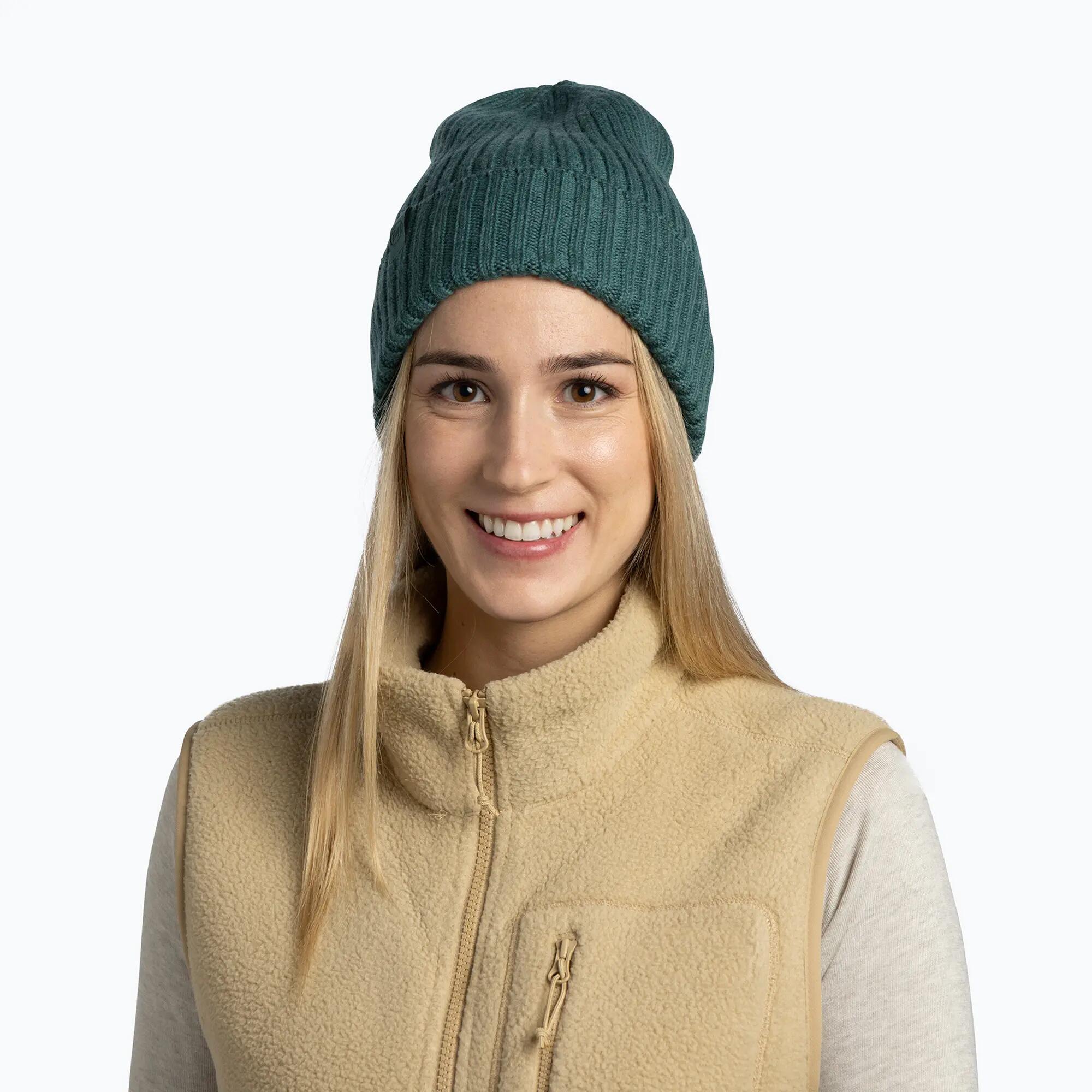 Bonnet tricoté Unisex Buff Vert TAILLE UNIQUE 3/7