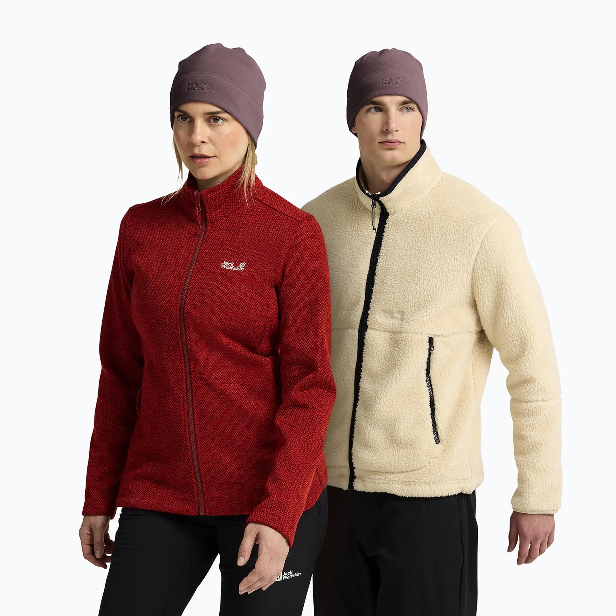 Jack Wolfskin Real Stuff Beanie wintermuts – Sheer Plum 4/7