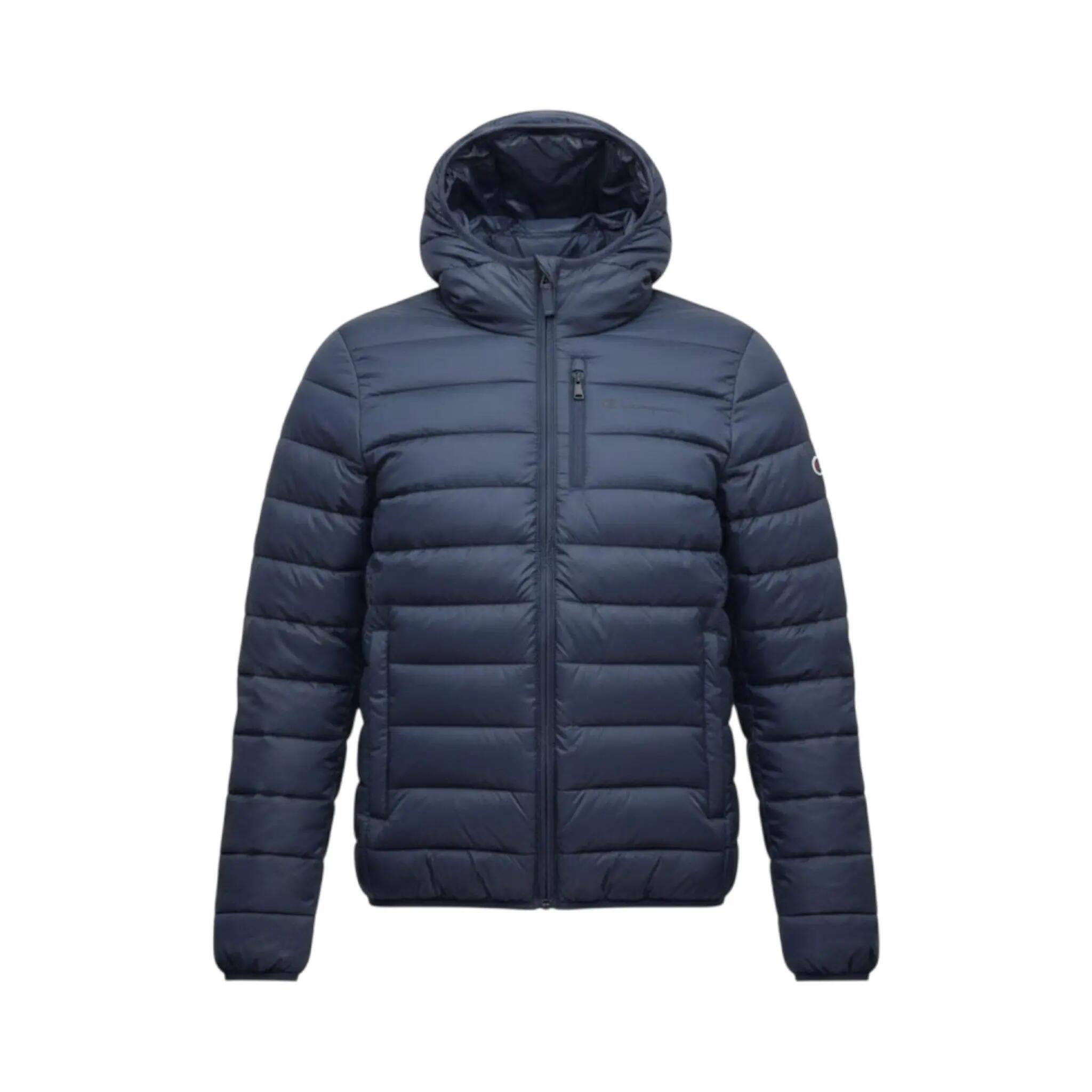 Übergangsjacke Outdoor Hooded Jacket in Blau 1/6