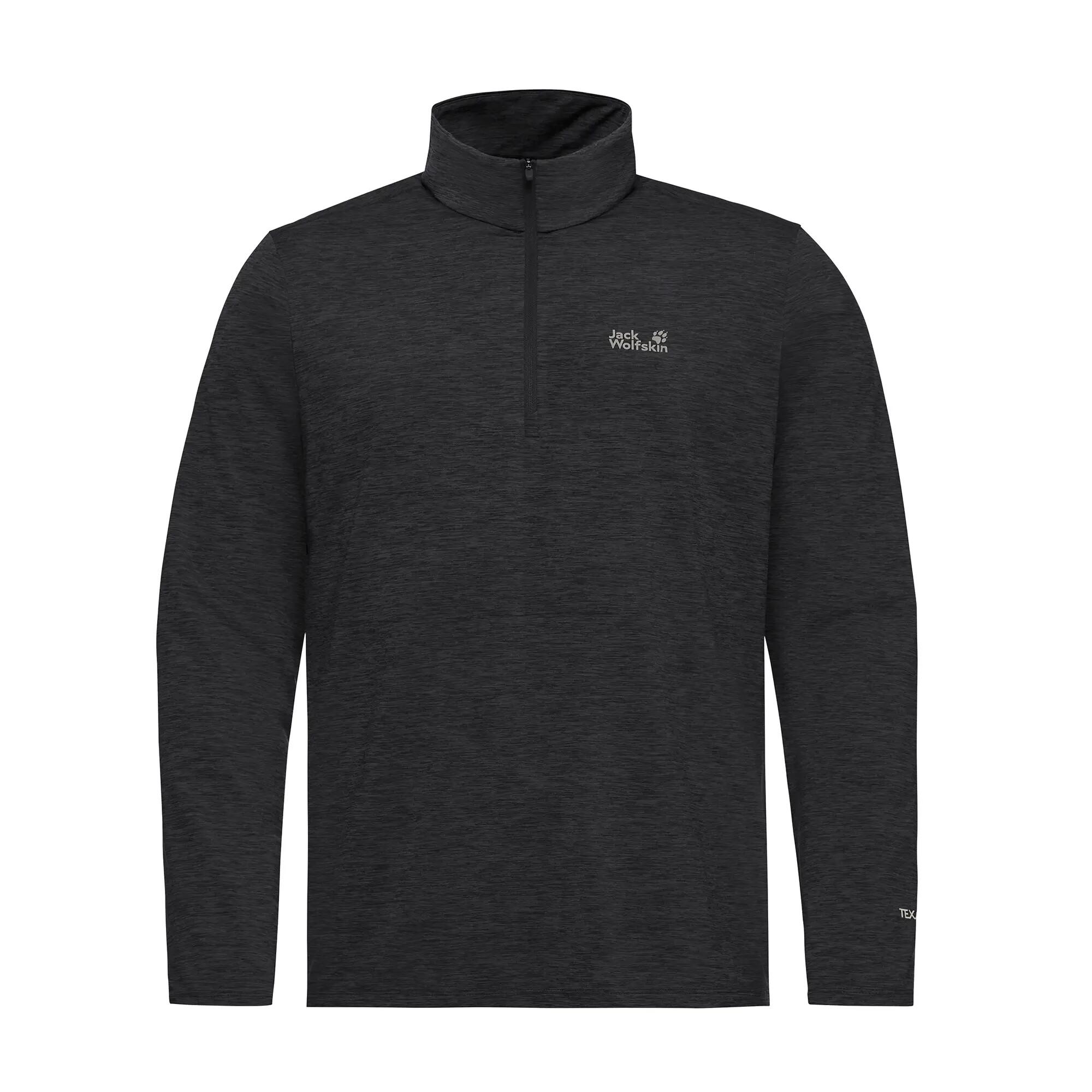 Herenfleece Jack Wolfskin Trail Half Zip 6/6