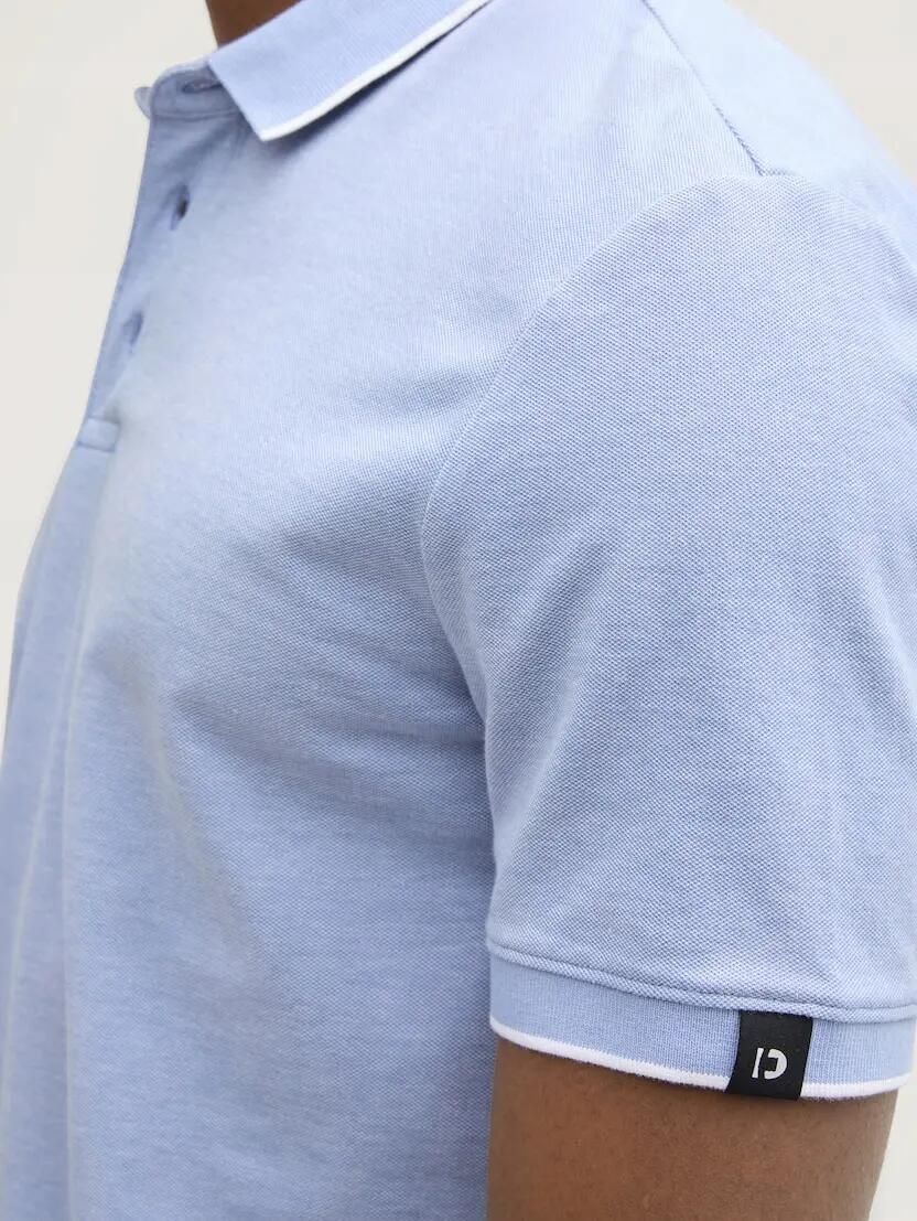 T-SHIRT KOSZULKA POLO MĘSKA Z LOGO  RĘKAWIE TOM TAILOR 3/10