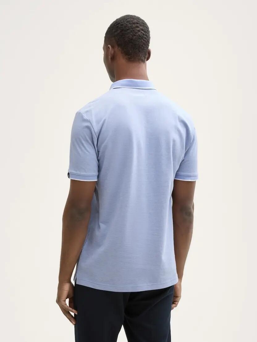 T-SHIRT KOSZULKA POLO MĘSKA Z LOGO  RĘKAWIE TOM TAILOR 2/10
