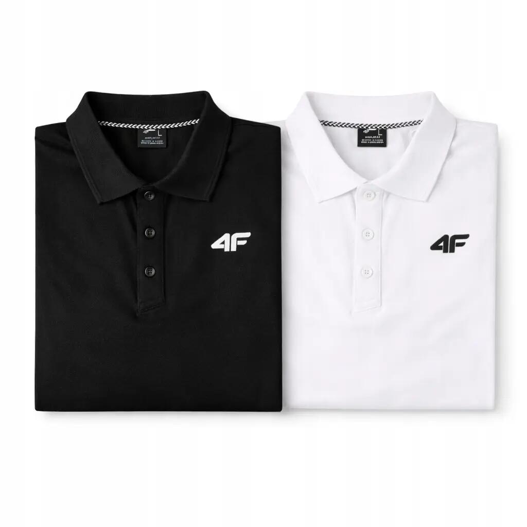 KOMPLET KOSZULEK POLO 4F T-SHIRT MĘSKI ZESTAW 2 SZTUKI 1/7