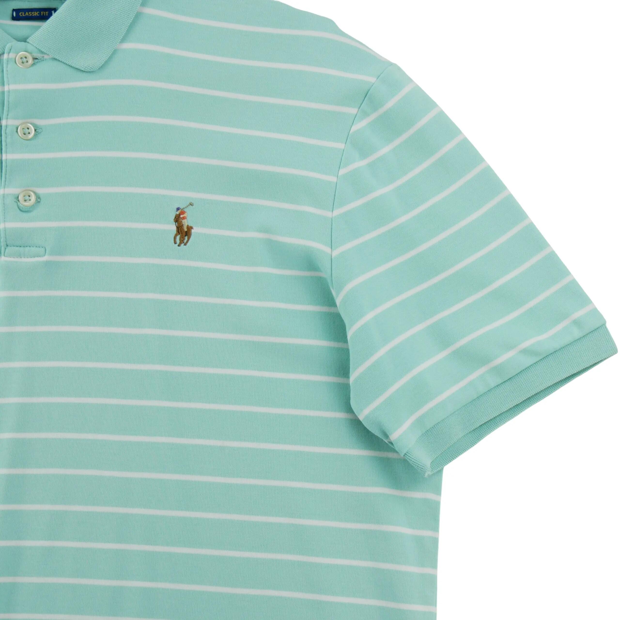 Refurbished - Herren Kurzarm-Polo Classic Fit - In gutem Zustand 3/8