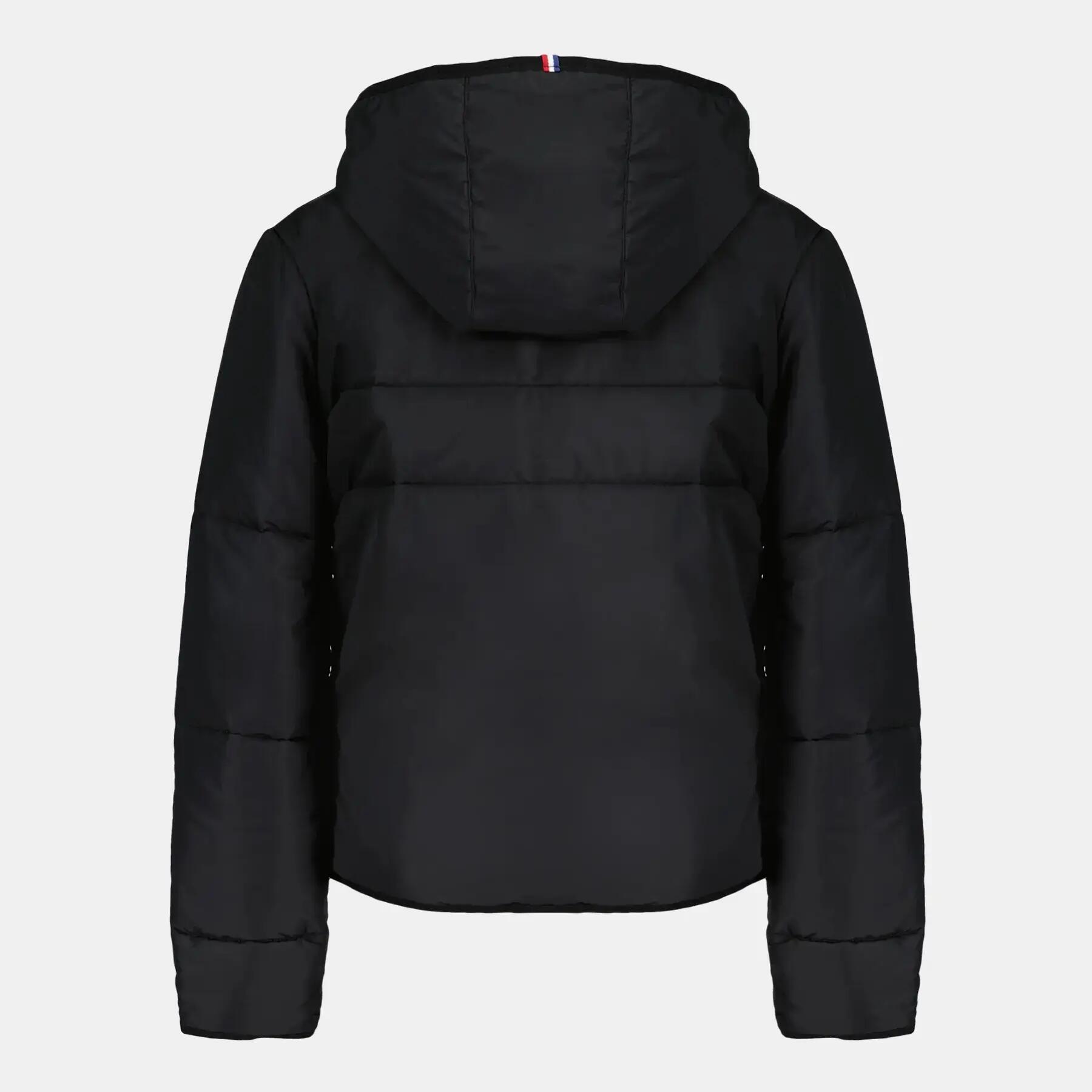 Doudoune à capuche femme Le Coq Sportif Essentiels Light N°1 2/4