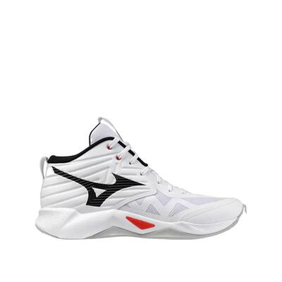 Scarpe da volley Mizuno Wave Momentum Pro Mid Bianco/Rosso