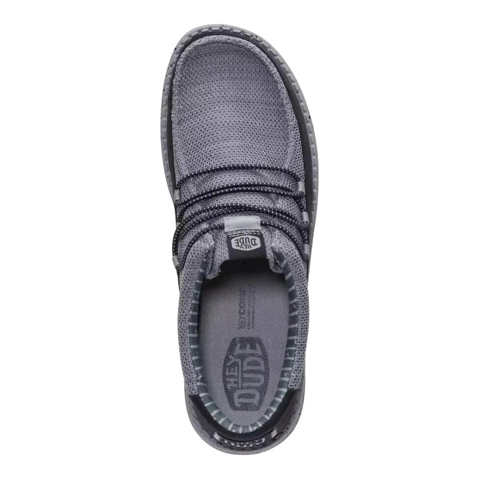 HeyDude Męskie Mokasyny Wally Guard Stretch Sox 5/6