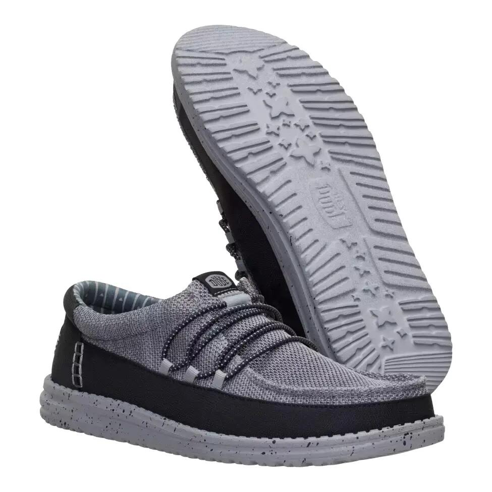 HeyDude Męskie Mokasyny Wally Guard Stretch Sox 2/6