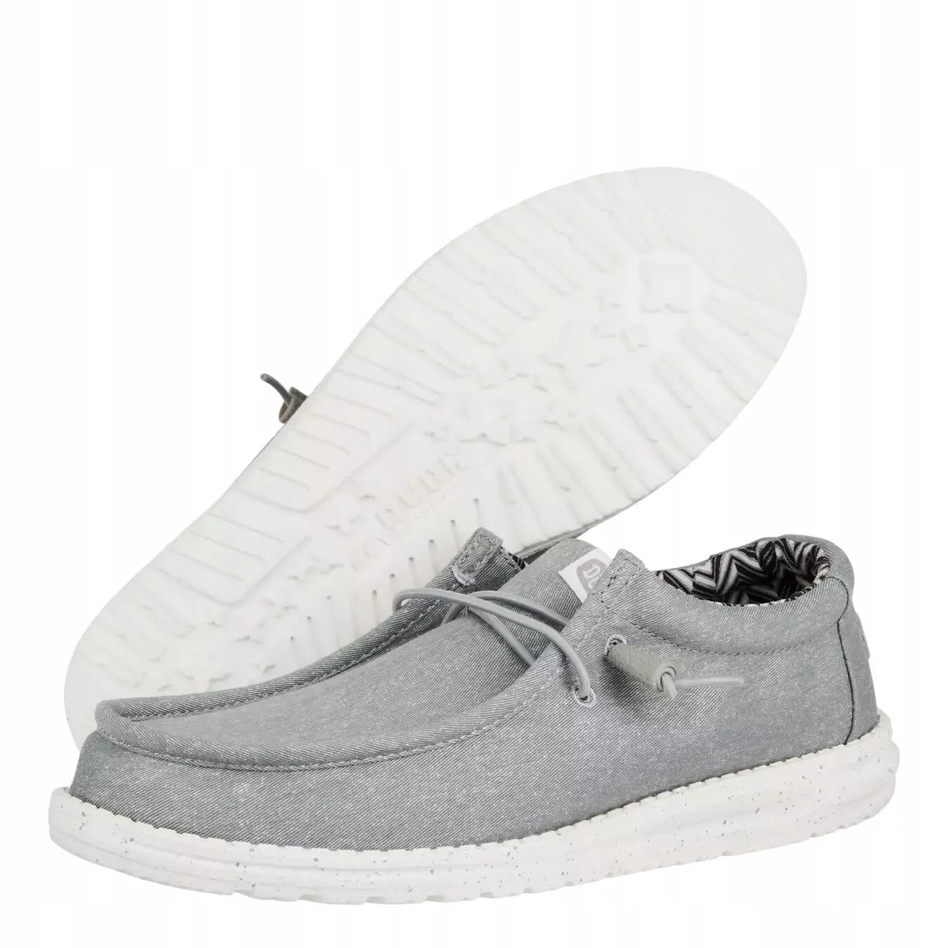 HeyDude Męskie Mokasyny Wally Stretch Canvas 3/6