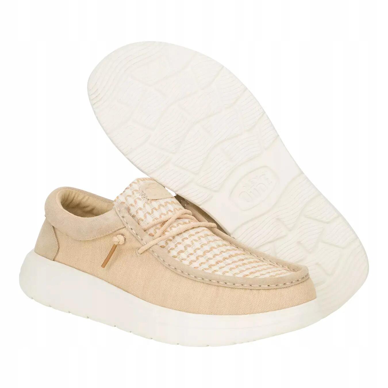 HeyDude Męskie Mokasyny Wally Comf Woven 3/6