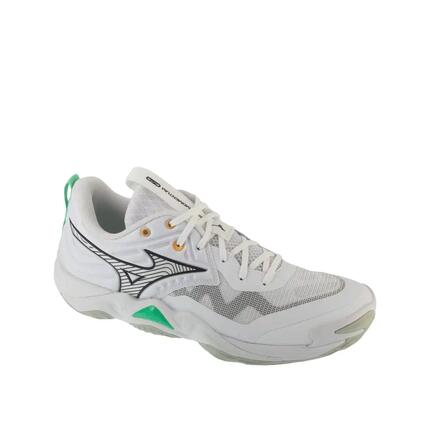 Chaussures de volley Mizuno Wave Momentum Elite Blanc/Noir/Rouge