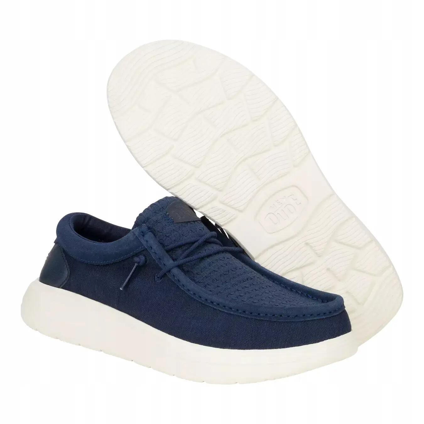 HeyDude Męskie Mokasyny Wally Comf Woven 3/6