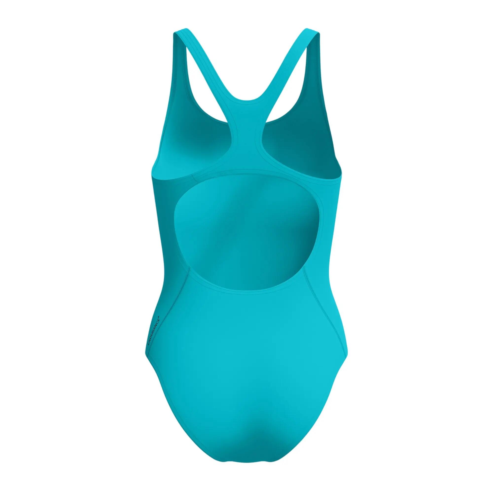 Maillot De Bain 1 Pièce Motif/style Uni MEDALIST Femme (Bleu Clair) 3/5