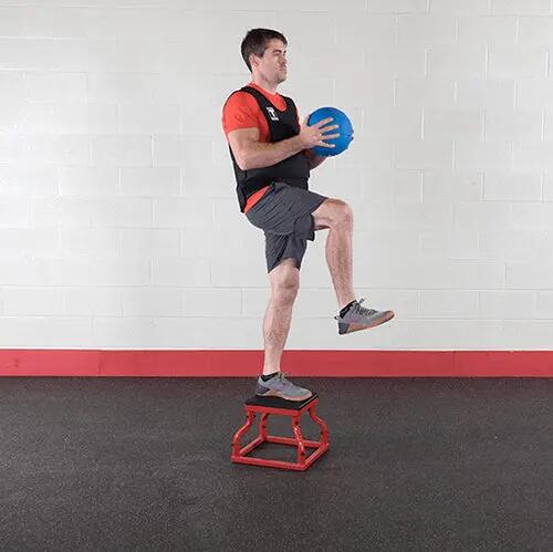 Gewichtsvest BSTWV40 (18 kg) voor fitness en krachttraining 5/5
