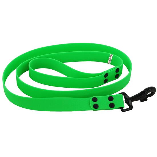 LAISSE CHIEN CANIHUNT MADE IN FRANCE HEXA 150CM largeur 25mm VERT