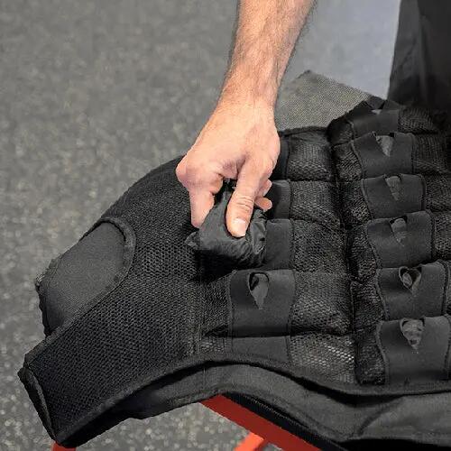Gewichtsvest BSTWV40 (18 kg) voor fitness en krachttraining 2/5