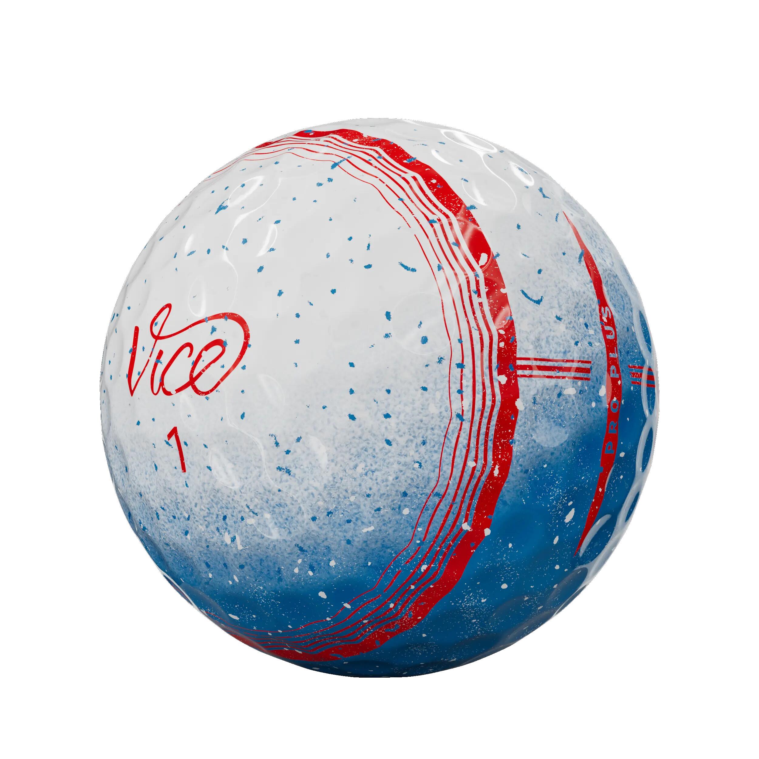 Vice Pro Plus Tracer 12x Bolas de Golfe Arctic Bomb 5/6