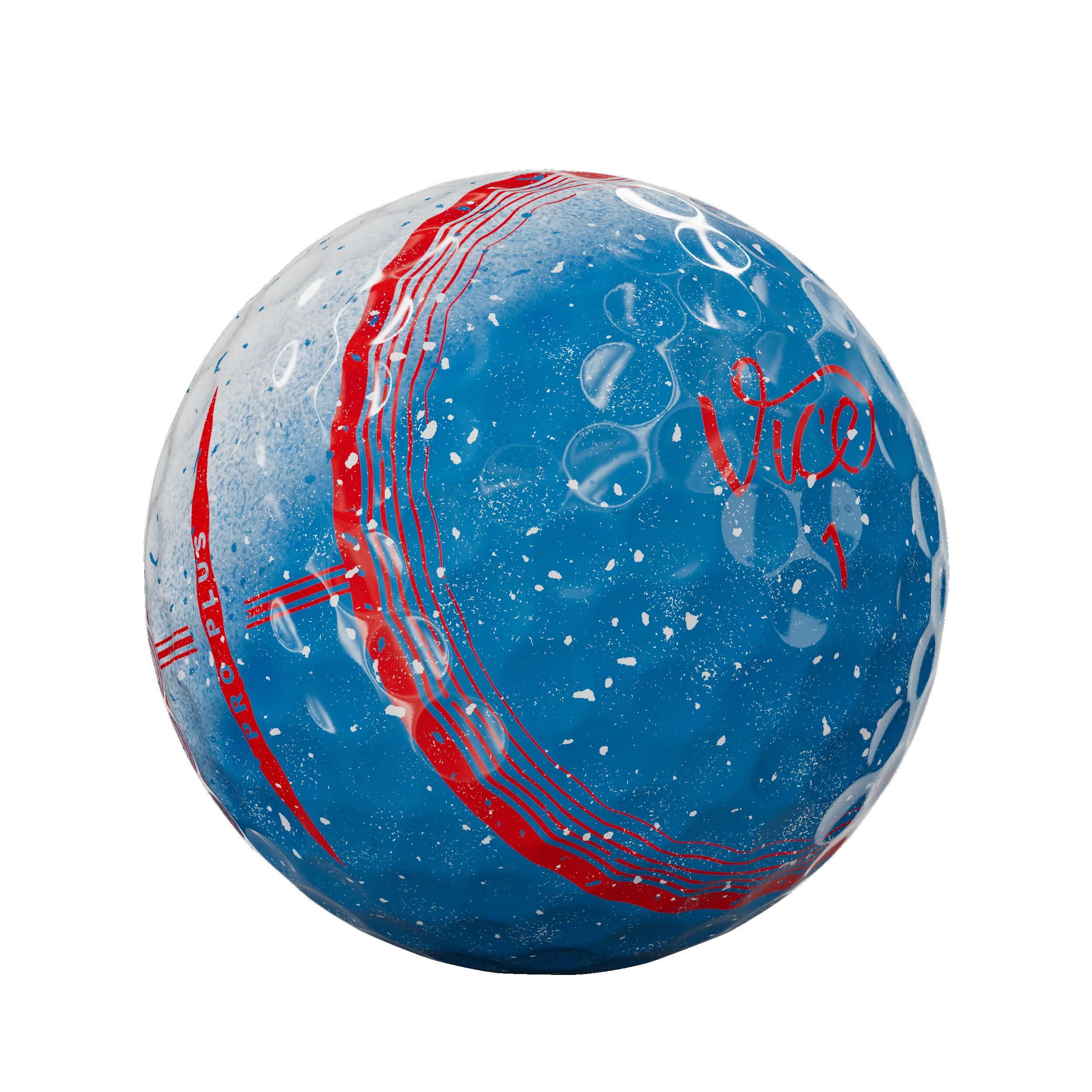 Vice Pro Plus Tracer 12x Bolas de Golfe Arctic Bomb 4/6