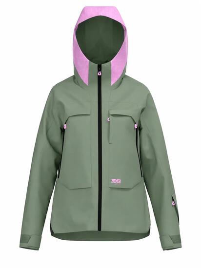 ZIENER Ziener Damen Freeride Jacke RAFINA-Z dusty green