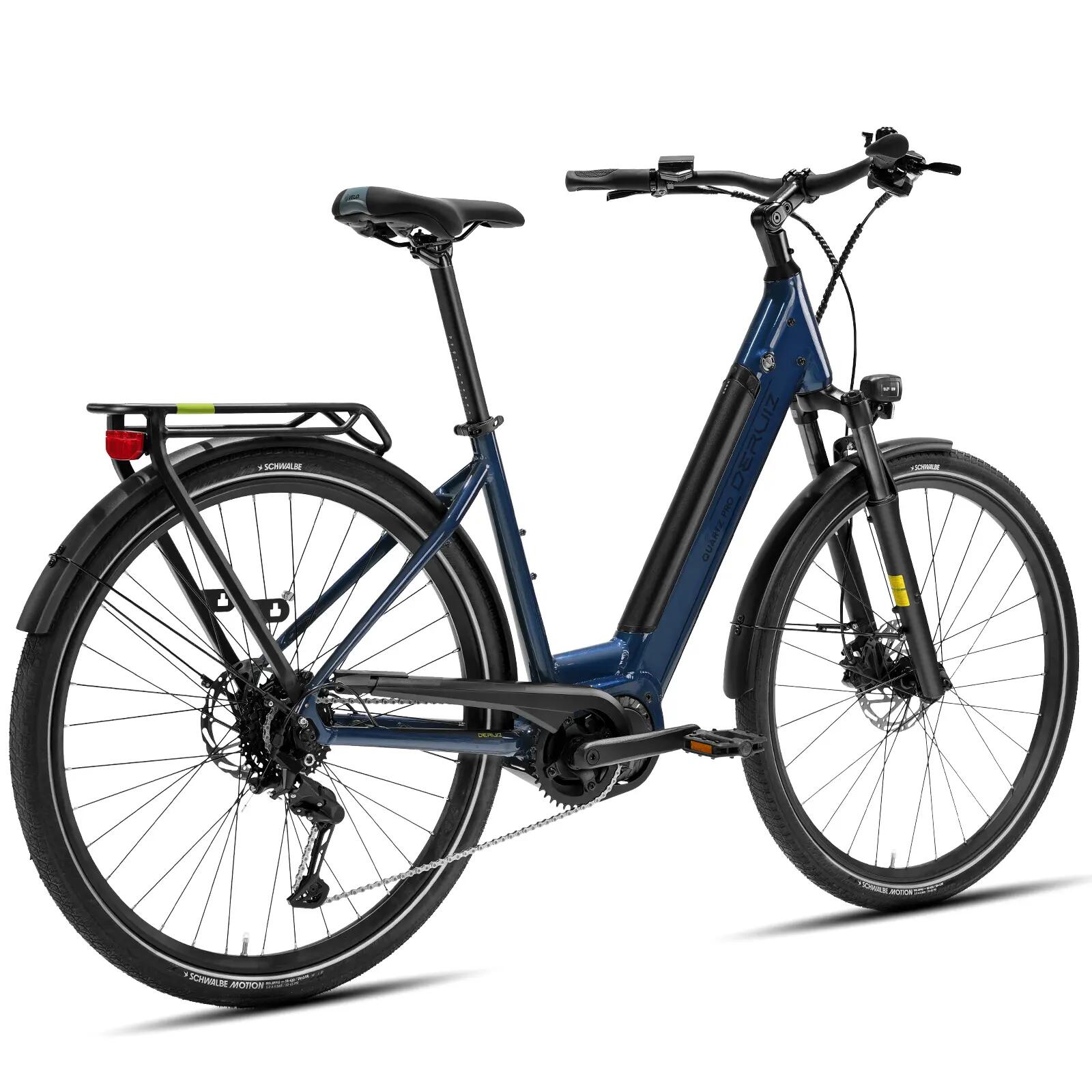 Quartz Pro E-Bike 28” Motore Centrale 48V 100 Nm, 161 km – Shimano 9 Velocità 4/11