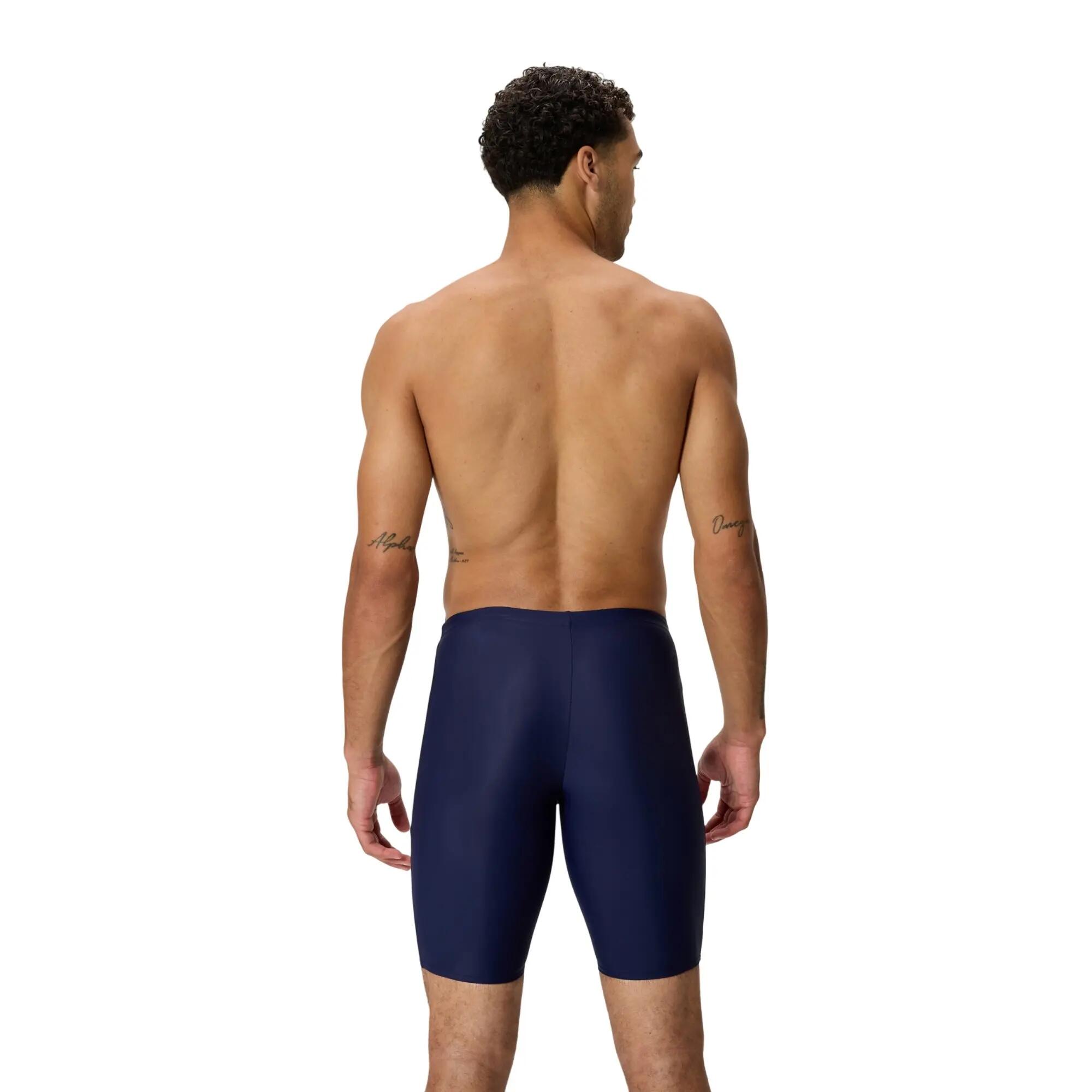 Pantaloncini Jammer Asimmetrico Logo Uomo Speedo Medley Blu Navy Blu 6/7
