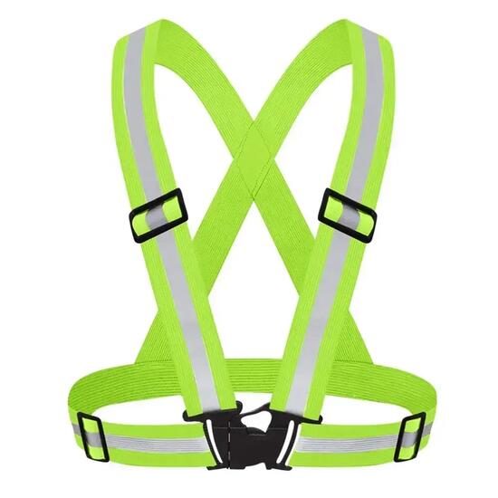 Harnais réfléchissant haute visibilité sport outdoor ajustable